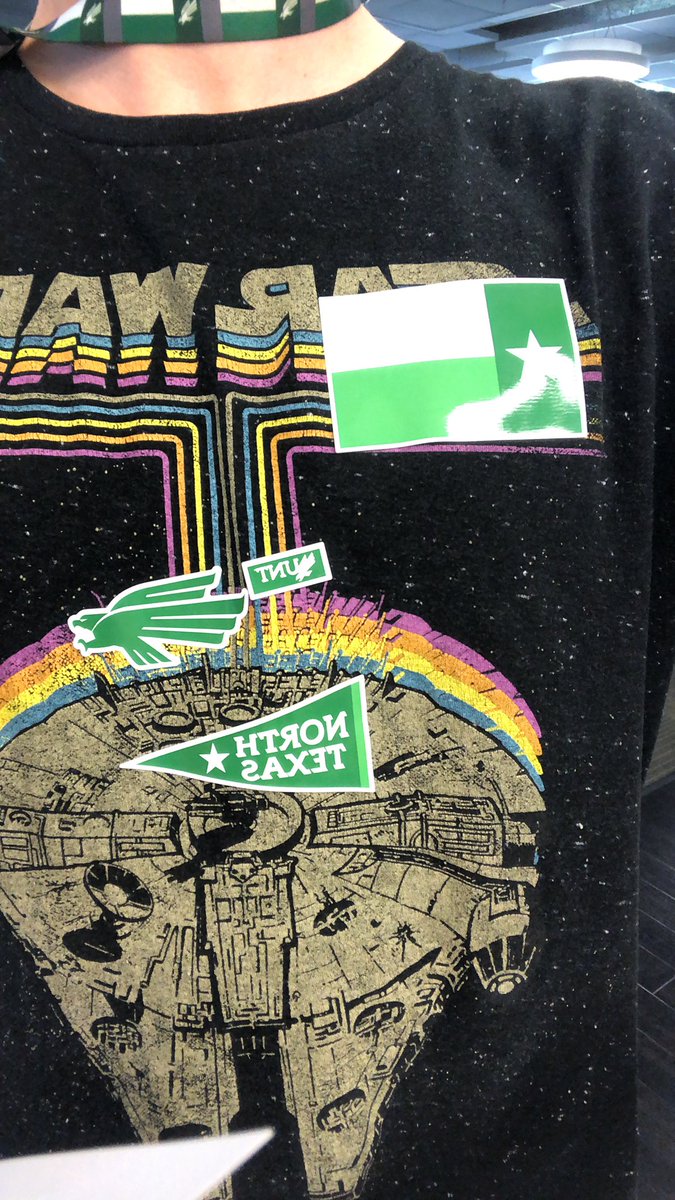 Repping those game day stickers #WestTailHallGate