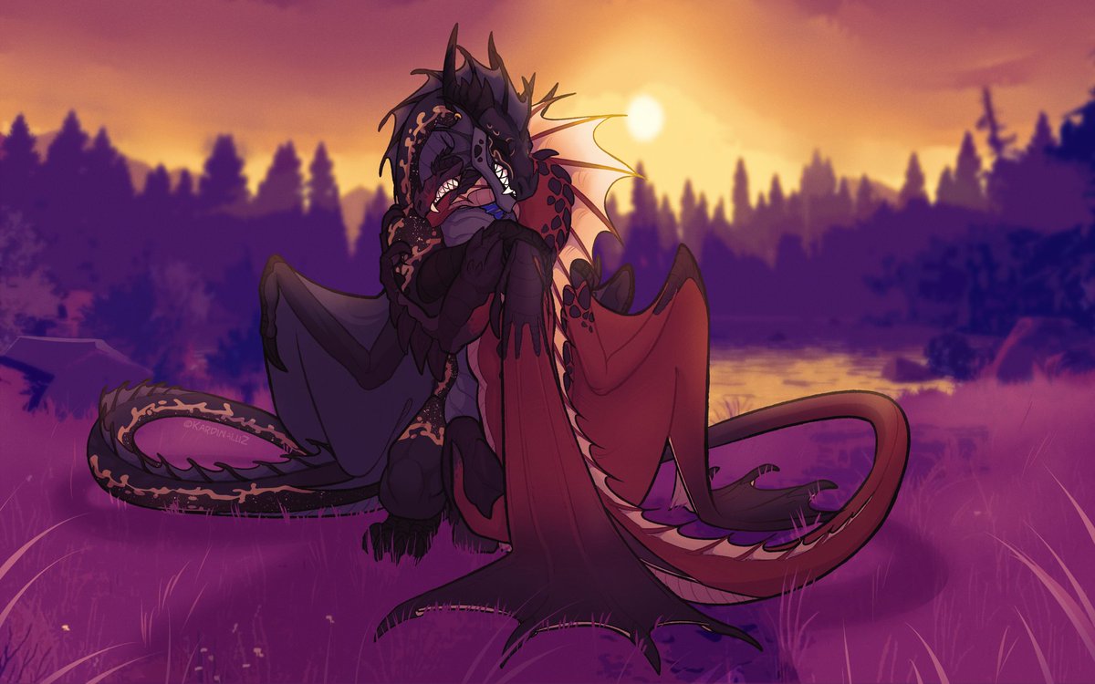 ~ Life is full of wonders.... but only one remains special to me, unique and more powerful than all the rest.... without a doubt, that one wonder... is you.

Brother.
-----------
Art by @KardinaluZ 
Featuring <a href="/Raylldo1/">RayZalRak (Raylldo)</a> and <a href="/AetheriosDragon/">Aetherios</a>