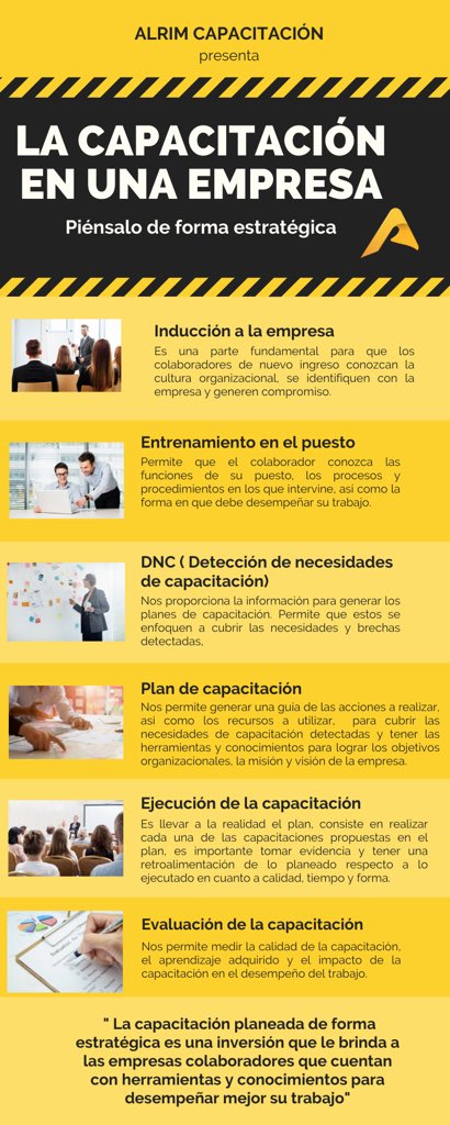 ALRIMCapacitac1's tweet photo. La capacitación en tu empresa es un gasto o una inversión ?
#capacitacion #inversion https://t.co/a3UTYAKnIs