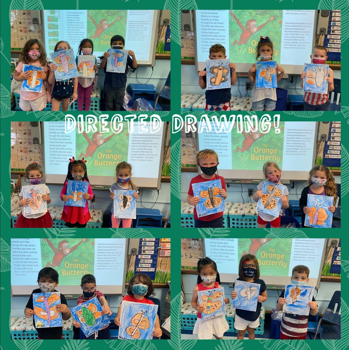 bethbarbakoff's tweet photo. These kinders rocked their first directed drawing after finishing our shared reading book, The Orange Butterfly this week! #school6magic #campkindergarten @OSchoolsPR @jmcgahan31 https://t.co/tWuYNuxegH