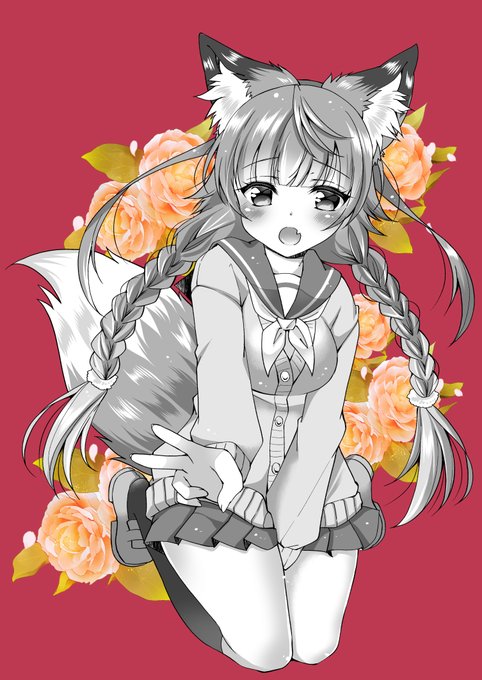 きつね娘ピース✌️🦊✨ 