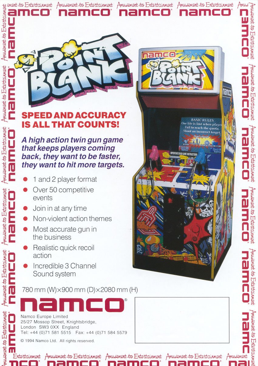 NBA Jam (The Book) В X: „1994 European Arcade Promo Flyer For.