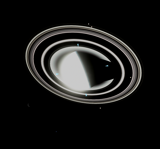 SpaceEnginePics's tweet photo. Pic of a Planet with rings https://t.co/fbjV5MadVa