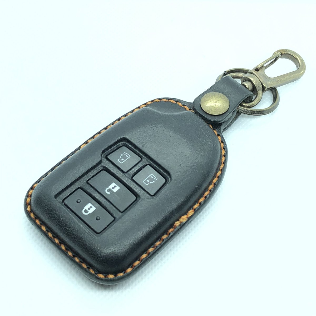 【mk2オヤジ】レザモン　本革スマートキーケース 200系ハイエース 用 レザモン】本革スマートキーケース 200系ハイエース 用