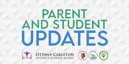 OCDSB Families: Today we sent an update about the National Day for Truth and Reconciliation and Orange Shirt Day, Ottawa Public Health updates, and more. Check your email or visit our website. 

Parent updates: ow.ly/KheM50GcetK 
Student updates: ow.ly/BLlj50GcetI