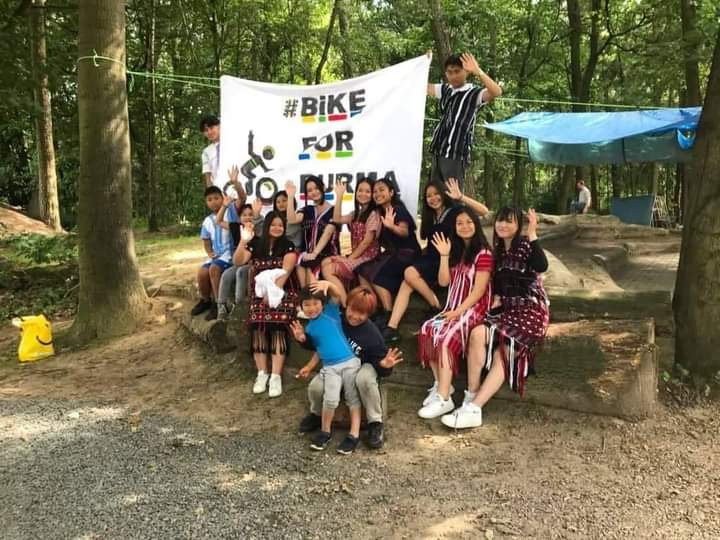 miN13700's tweet photo. The Dutch are planning to hold a fundraiser on September 18 on the world's longest rainbow bike path to help the people of Burma.

#WhatsHappeningInMyanmar 
#Sep18Coup 
#WarCrimesOfJunta https://t.co/MHcNrXGtdS
