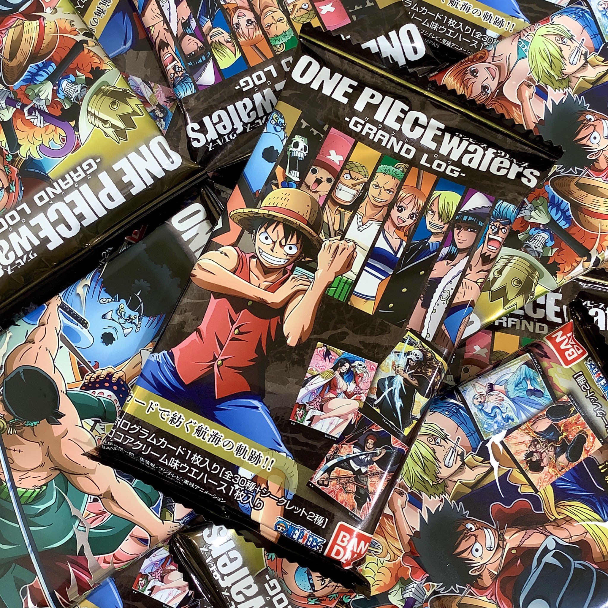 One Piece 麦わらストア梅田店 おすすめ ワンピース ウエハース Grand Log 132円 税込 好評発売中 麦わらストア Onepiece T Co On8dutoza9 Twitter