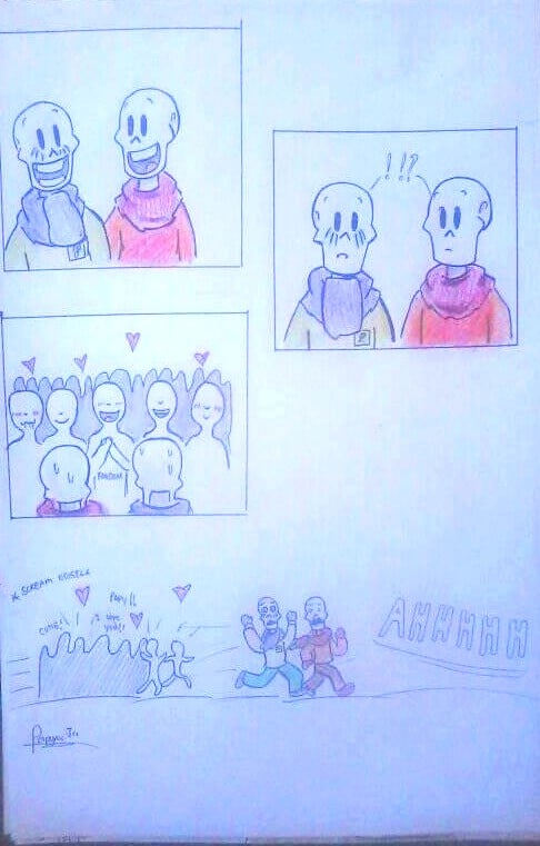 WHEN YOU ARE THE GREAT FAN OF ALL ,,
: US ;
AHHHHH HELP !!!
* ART IS MINE *
#undertale