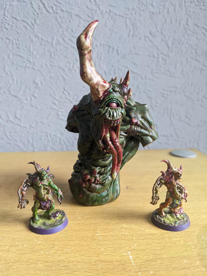 Halot3d's tweet photo. Inspired by my tiny pox walkers for nurgle fans, Adam Swale is new to resin printing, and he use HALOT-ONE to 3D print sick Boi zombie, and he satisfy with the result.

Credit to Adam Swale

#3Dprint #3Dprinter #3Dprinting #miniature https://t.co/kP0TDRpQvT