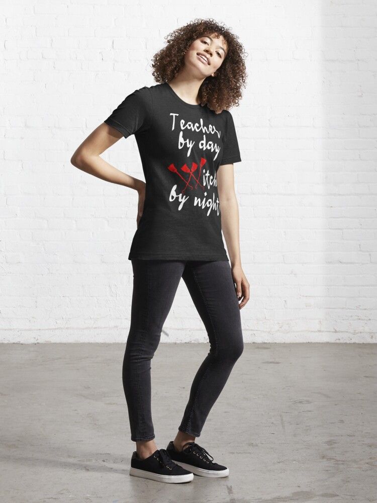 superdumbest's tweet photo. #Teacher by #day #Witch by #Night https://t.co/esfqlDypwA
 #redbubble #tshirt #Halloween #school #fun #funny #quote #meme #sayings https://t.co/zXagheuiy4