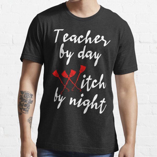 superdumbest's tweet photo. #Teacher by #day #Witch by #Night https://t.co/esfqlDypwA
 #redbubble #tshirt #Halloween #school #fun #funny #quote #meme #sayings https://t.co/zXagheuiy4