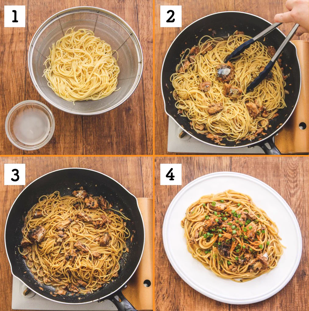 おかわりが欲しくなる味に仕上がる？！サバ缶を使った、とっても美味しそうなパスタレシピ！