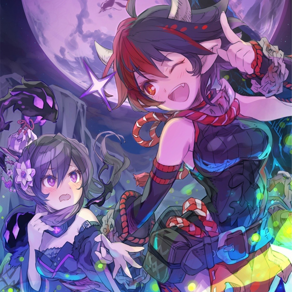 ラグナドール公式 ラグナド 幽 遊 白書コラボ開催中 キャラ紹介 天邪鬼 ボクを信じるも信じないもキミ次第さ 妖怪に転生して以降 明確には生きる目的を見つけられずにいた だが覚と友人になってからは 表面上では認めない