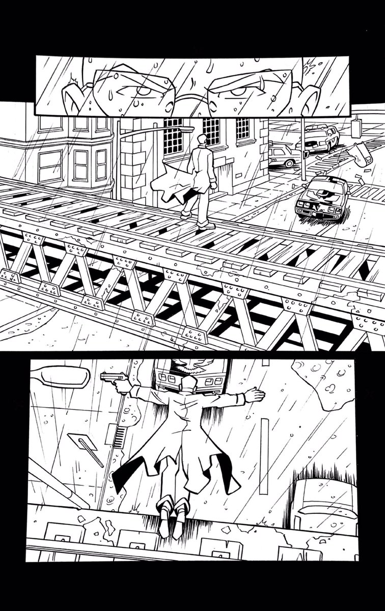 Like these. No setting up a grid beforehand. I just "know" how to do it. And yes I am just bragging at this point. I do look up references for the details on cars and buildings and such though. 