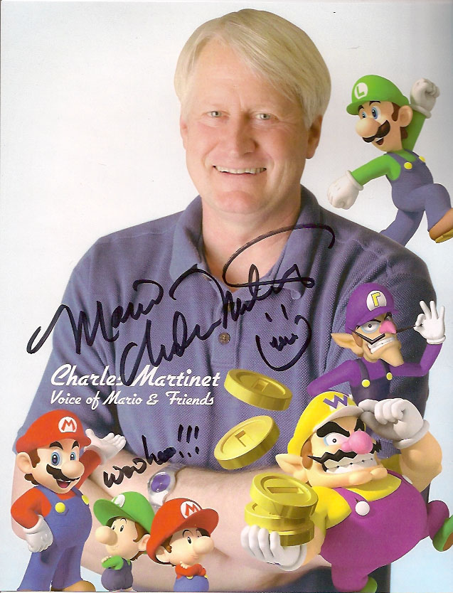 Happy birthday Charles Martinet (Voice of Mario, Luigi, Wario, Waluigi, Baby Mario, and Baby Luigi) 