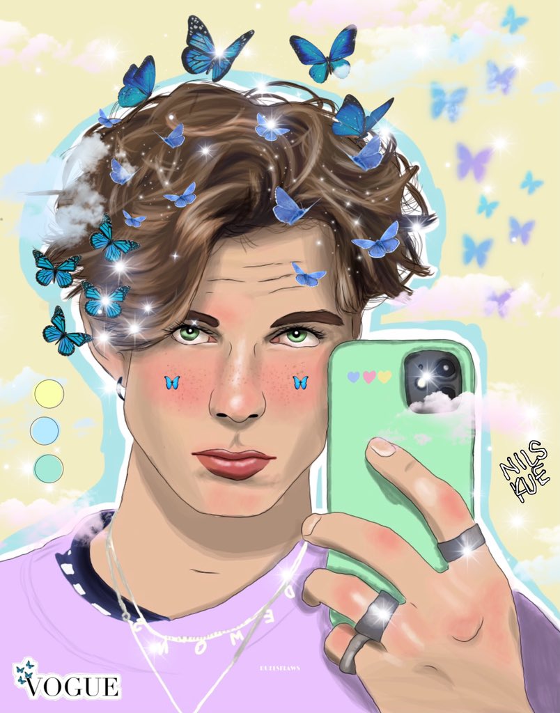 ruelsdaydream's tweet photo. 🦋✨🦋

@nilskue1 ! 
tag him &amp; retweet if ya want (: 
#NilsKue #DigitalArt https://t.co/Vynrsd5JEj