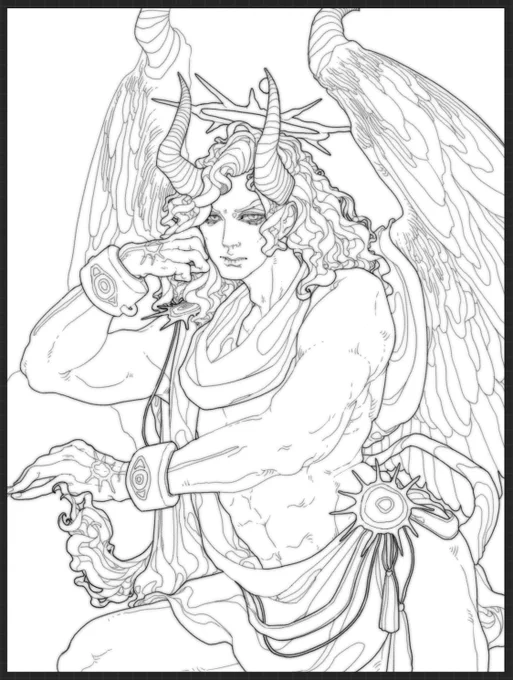 im still sinking in freelance work lmao but i did this doodle in my free time wahoo

miss yall ill get back to drawing stuff on here soonish 🧡

#artph #artistsontwitter 
