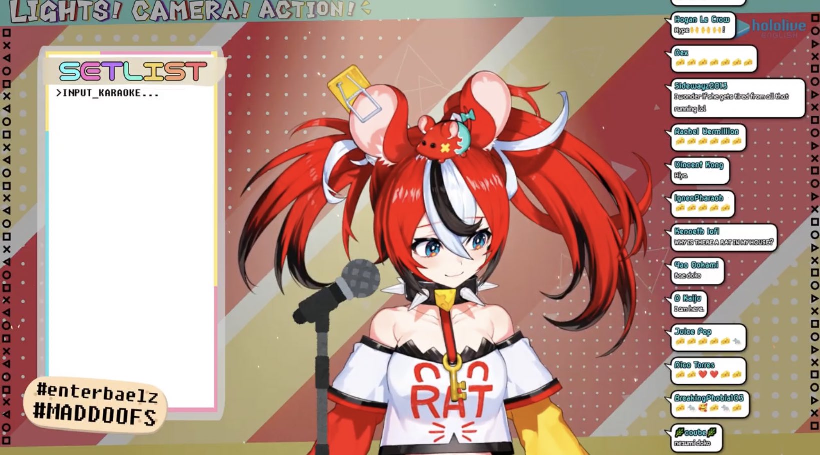 تويتر ア口マテラピー على تويتر Thank You For Karaoke Stream ベーちゃんお歌すごい上手くてびっくりした かわいい歌からかっこいい歌まで色々聞けてよかった あたし助かった 日本笑顔百景はびっくりやったわ早口上手い 後半ムメイちゃんが