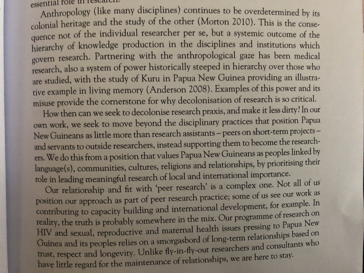 HankuKelly's tweet image. Here is a similar piece from #PNG we challenge/show how to go beyond data collectors and #PeerResearchers with #Decolinization of #GlobalHealth @pngimr in #SexualHelath ….. DM @HankuKelly @NalNeu if interested in a copy. Amazing editors @SteveBellUQ Aggleton and Gibson