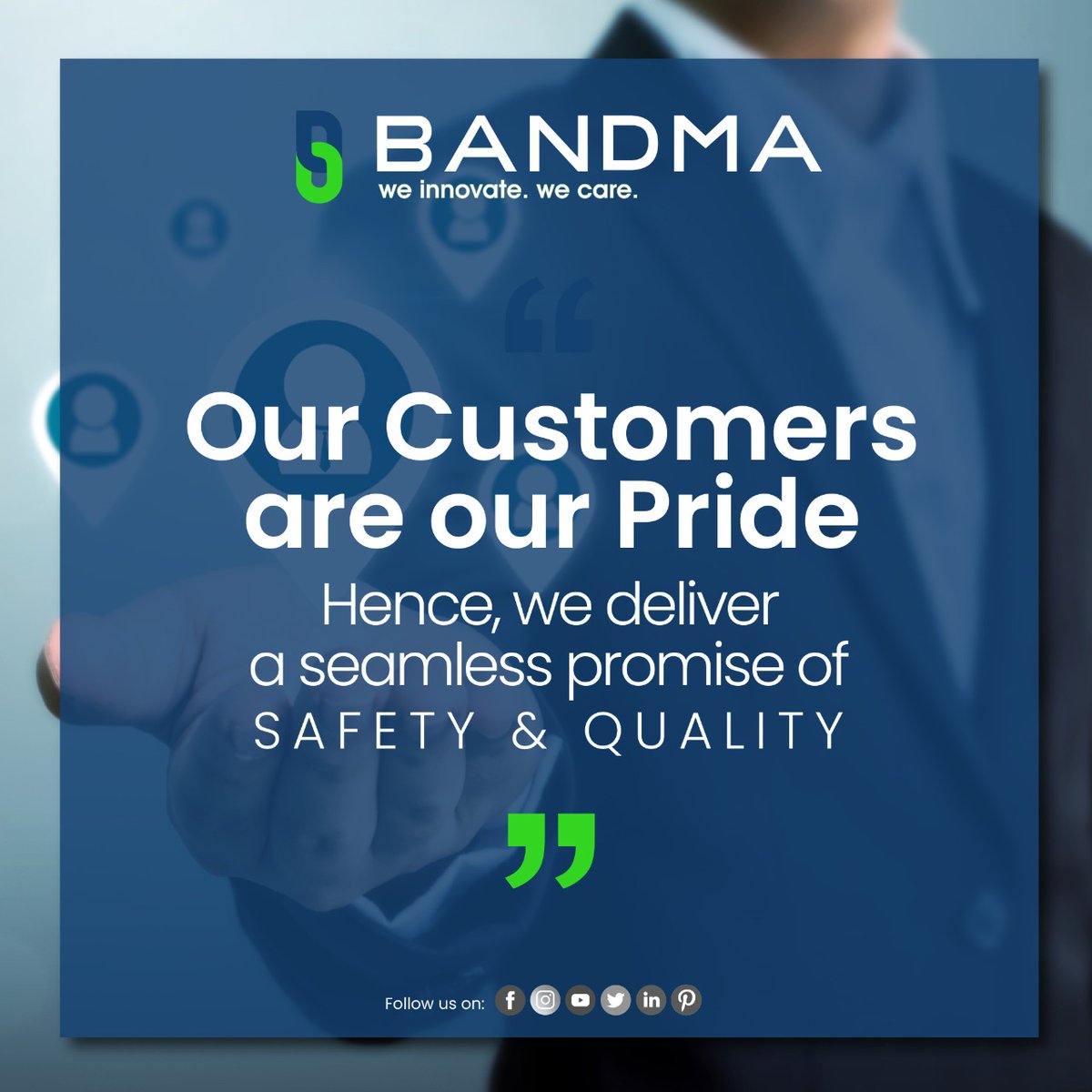 bandma_india's tweet photo. "Our Customers are our Pride"
Hence, We deliver a seamless promise of Safety and quality.

Contact us to Get More Details
☎️+9111-45518758, +919899996505
🌐Visit:- https://t.co/EjqApsIK7y

@bandma_india

#ingenuityatwork #packagingmachineries #secondarypackagingsolutions https://t.co/Ul9iGut0Ol