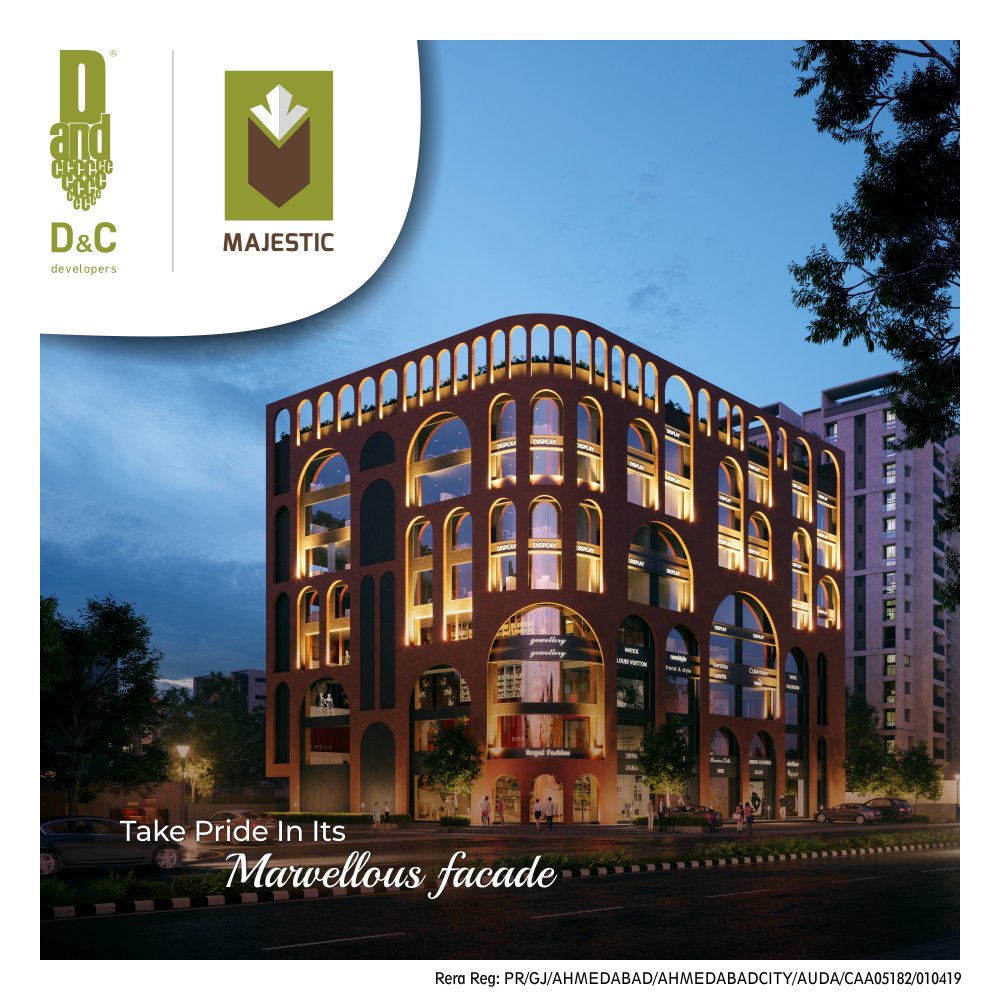 DandCDevelopers's tweet photo. The elevation of Majestic is all about perfection.
It attracts the eyes of the passers-by, making it the perfect Commercial Building to start your business and get more clients.
To know more, call us on: +91 9016290162,
Or visit: https://t.co/kBpm927wzd
#DandC #DandCDevelopers https://t.co/IHcFKMLdfz