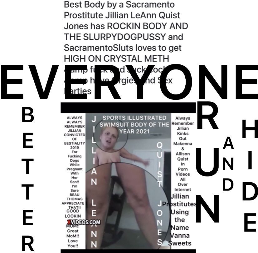 SlurpyDawgPussy's tweet image. #SlurpyDogPussy #JillianLeAnnQuistJones #NoDaughters #NoKIDS @SlurpyDawgPussy