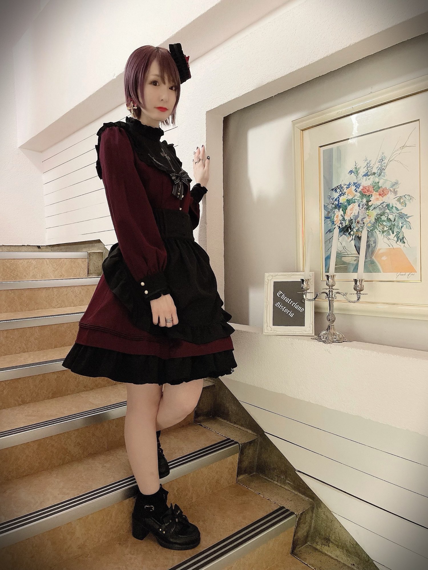 ネット公式店 Amavel L´Ange Dechu ブラウス&ハーネススカート