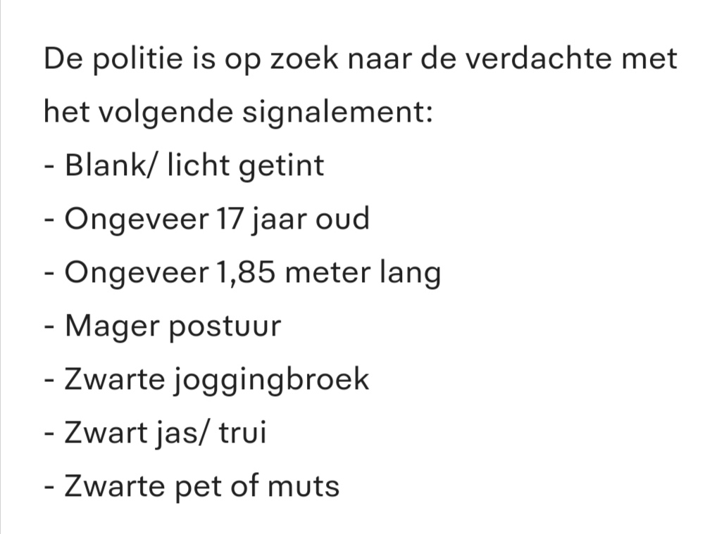 Echt hallucinant hoe veel, maar vooral hoe makkelijk, er in dit land op los gestoken wordt.