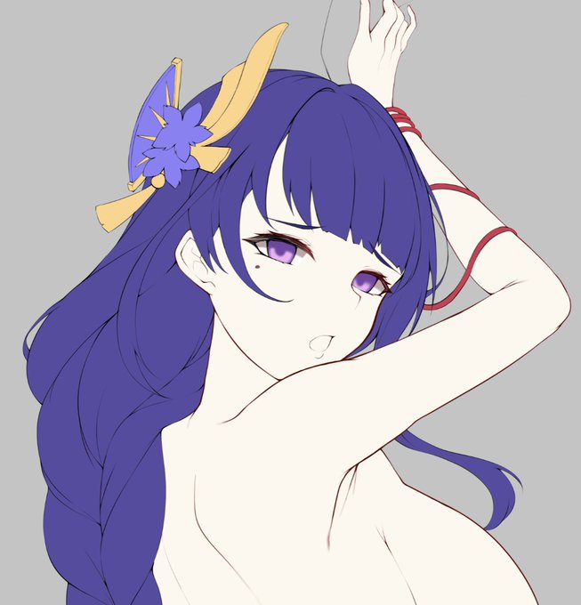 Commission for @Dakikuri
Raiden shogun, WIP
#原神 #GenshinImpact 