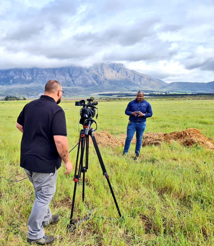 Great day in the field with #Lucentlands Media talking about new orchard developments and the <a href="/Agrimotion/">Agrimotion</a> Technical Due Diligence approach