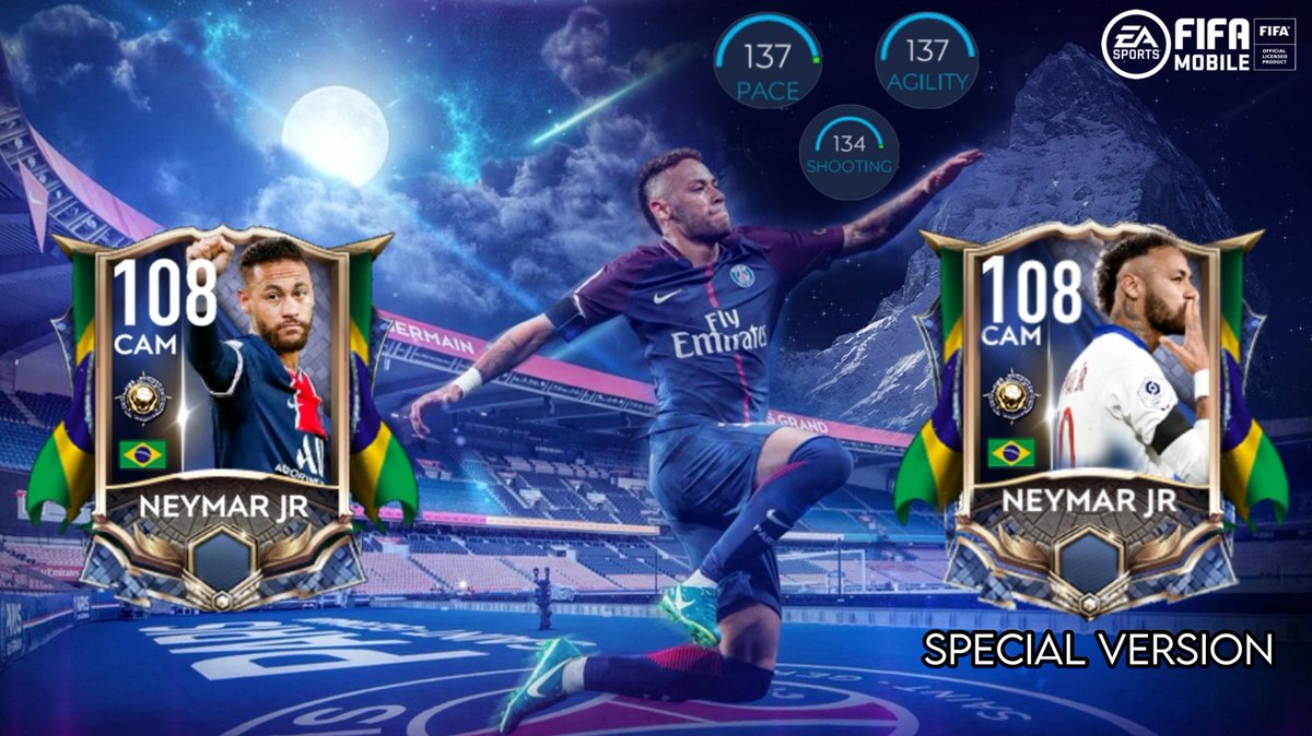 Special version NH Neymar giveaway (only available from giveaway)

To enter 
1. Retweet this tweet
2. Follow us and @EAFIFAMOBILE
3. Send SS of subscribe to my YT channel below 

Winner chosen 7PM UTC 20/9

National Heroes Neymar Review ⤵️
 youtu.be/EVWYUrf_TnA