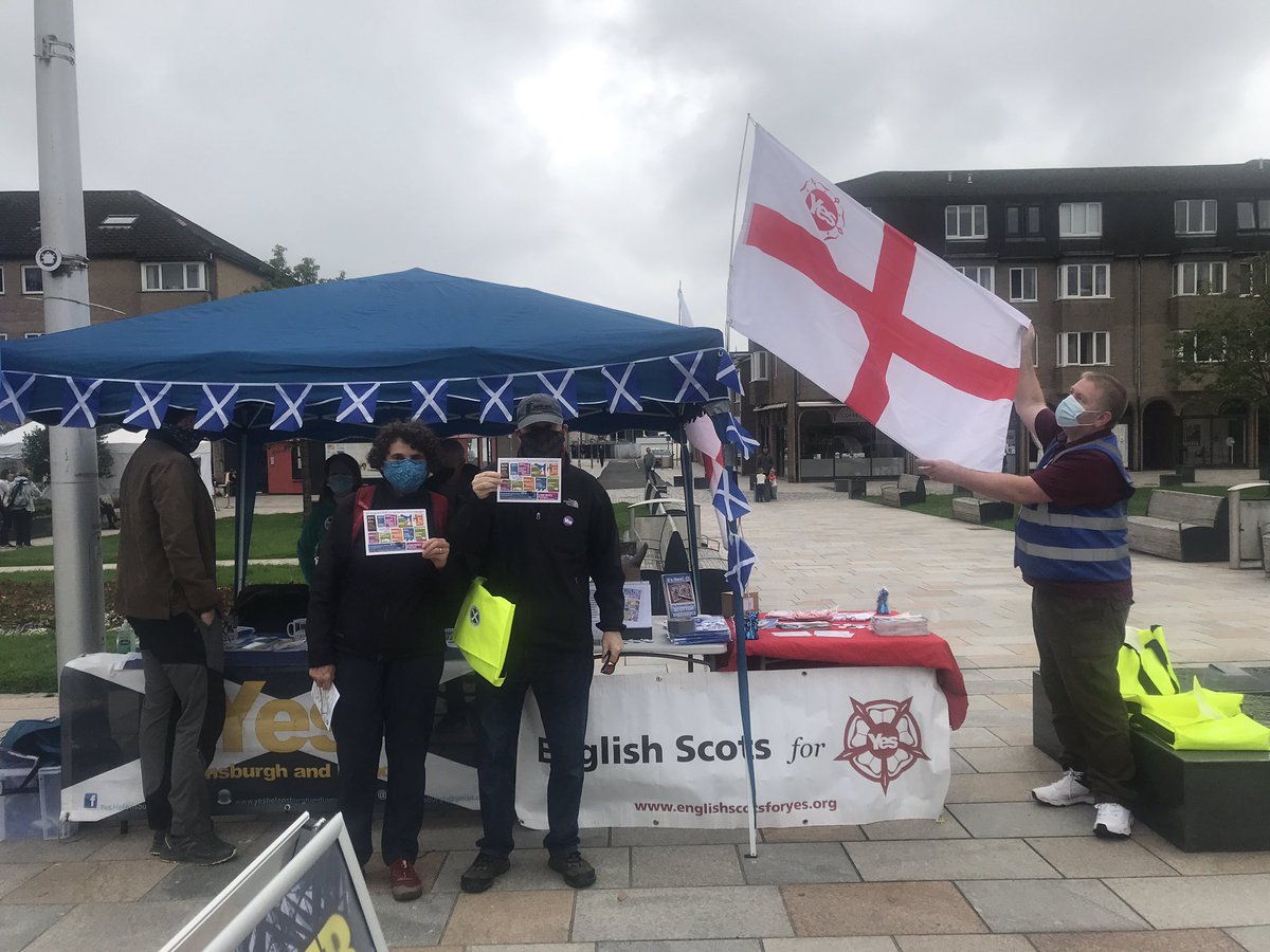 Are you taking part in #DayofAction #BelieveinScotland ? We are across the country. Here’s our stall in Helensburgh.