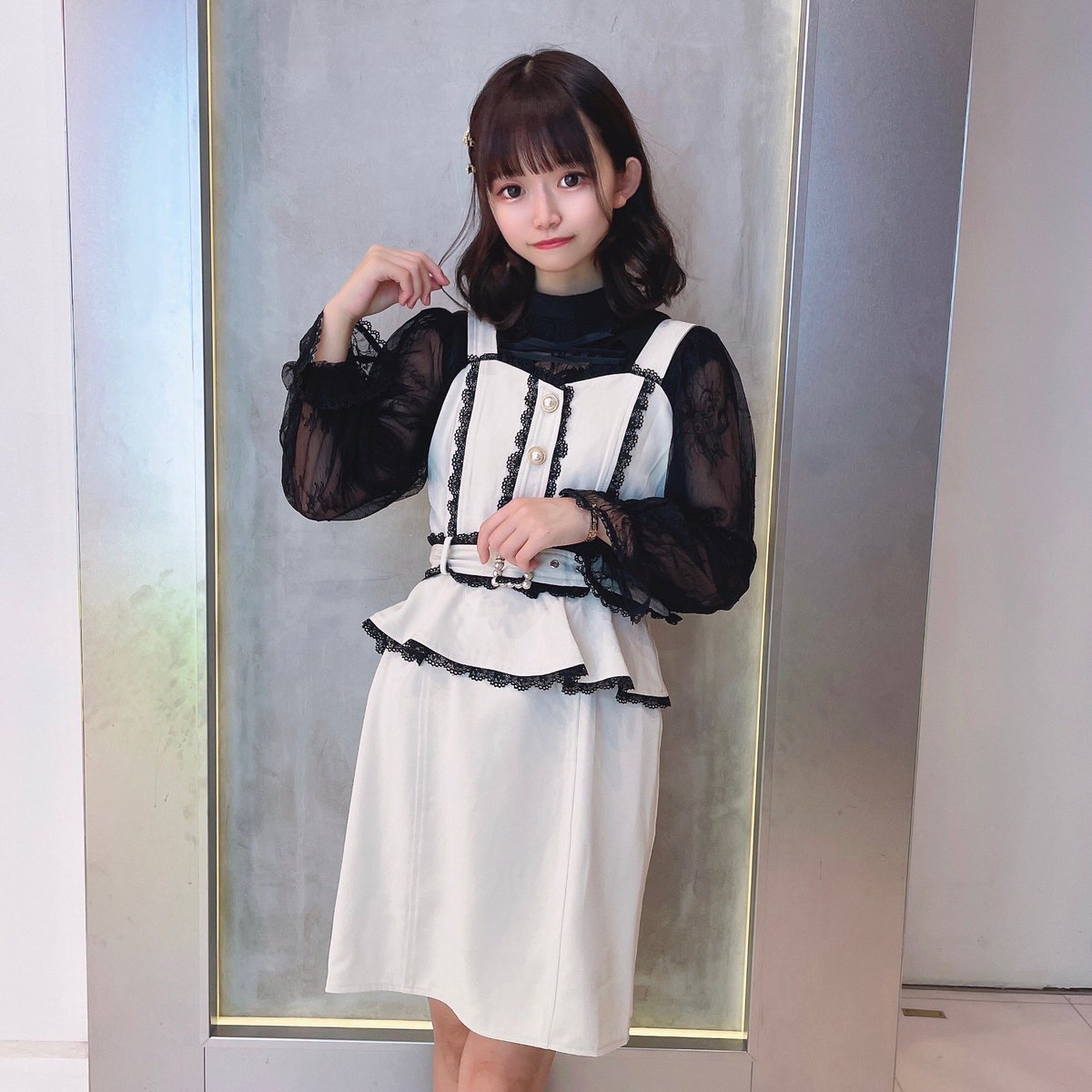 たしろ屋 ♡プリメロ レースアップペプラムジャンスカ ピンク♡ - 通販