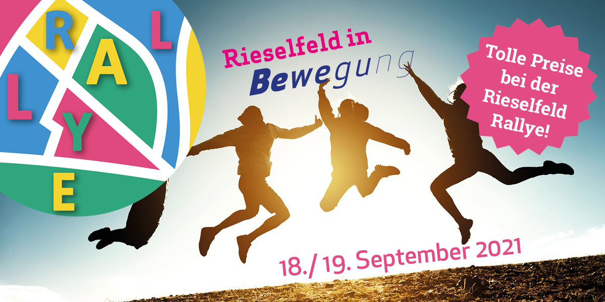 Rieselfeld-Rallye - Mach mit! rieselfeld.biz/rallye
#rieselfeld #rallye #bewegung