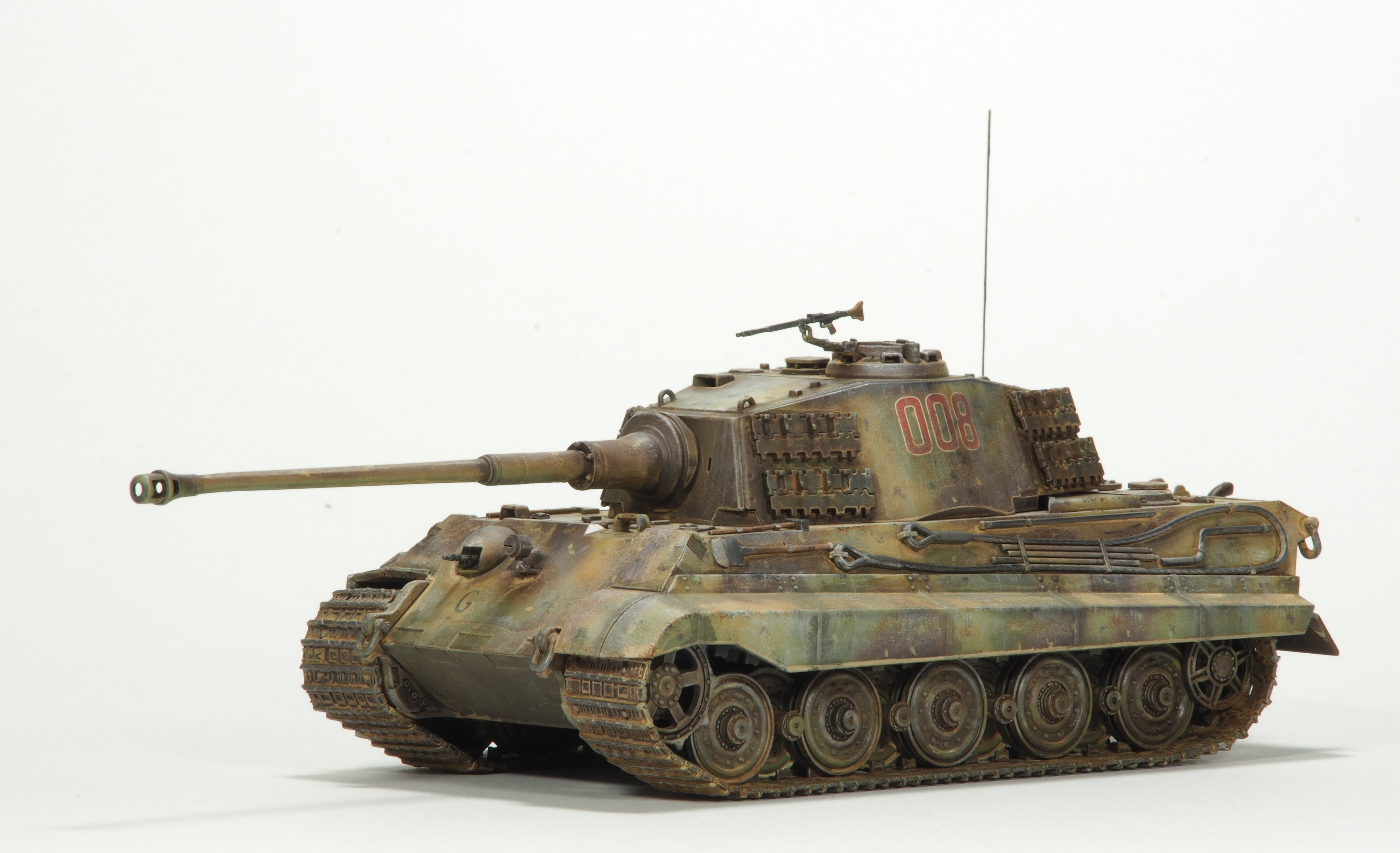 ドイツ　重戦車キングタイガー ドイツ重戦車 キングタイガー (ヘンシェル砲塔) (プラモデル