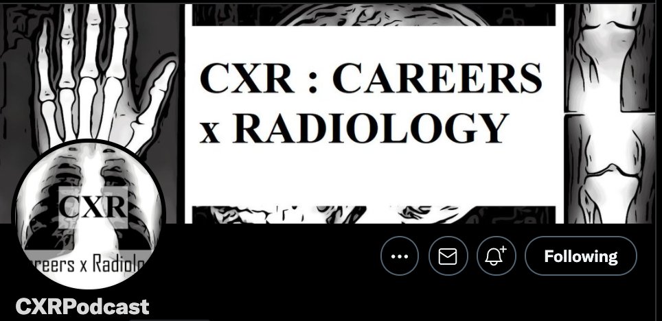David Ballard (@davidballardmd) on Twitter photo #Medstudents, considering choosing radiology as your future residency/career? Listen to radiologists being interviewed (including me in a few weeks) on the podcast CXR Careers x Radiology <a href="/CareersRads/">CXRPodcast</a> apple.co/3kkFRFn #Medstudents, considering choosing radiology as your future residency/career? Listen to radiologists being interviewed (including me in a few weeks) on the podcast CXR Careers x Radiology <a href="/CareersRads/">CXRPodcast</a> apple.co/3kkFRFn