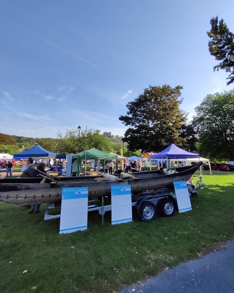 Today we are at @doverbiglocal Urban Fete with the replica Bronze Age Boat come down enjoy the wonderful sunny day at Pencester Gardens with plenty of stalls and entertainment on offer instagr.am/p/CT9V18CsZVQ/