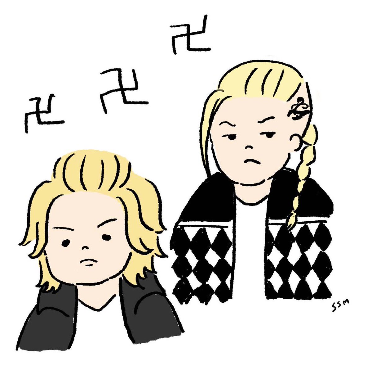 ssmissmi's tweet photo. ひよってるやついる？

#東京リベンジャーズ  #マイキー　#ドラケン　#イラスト　#illustration
#ゆるいイラスト 
#イラスト好きな人と繋がりたい https://t.co/SQTIpjl6pA