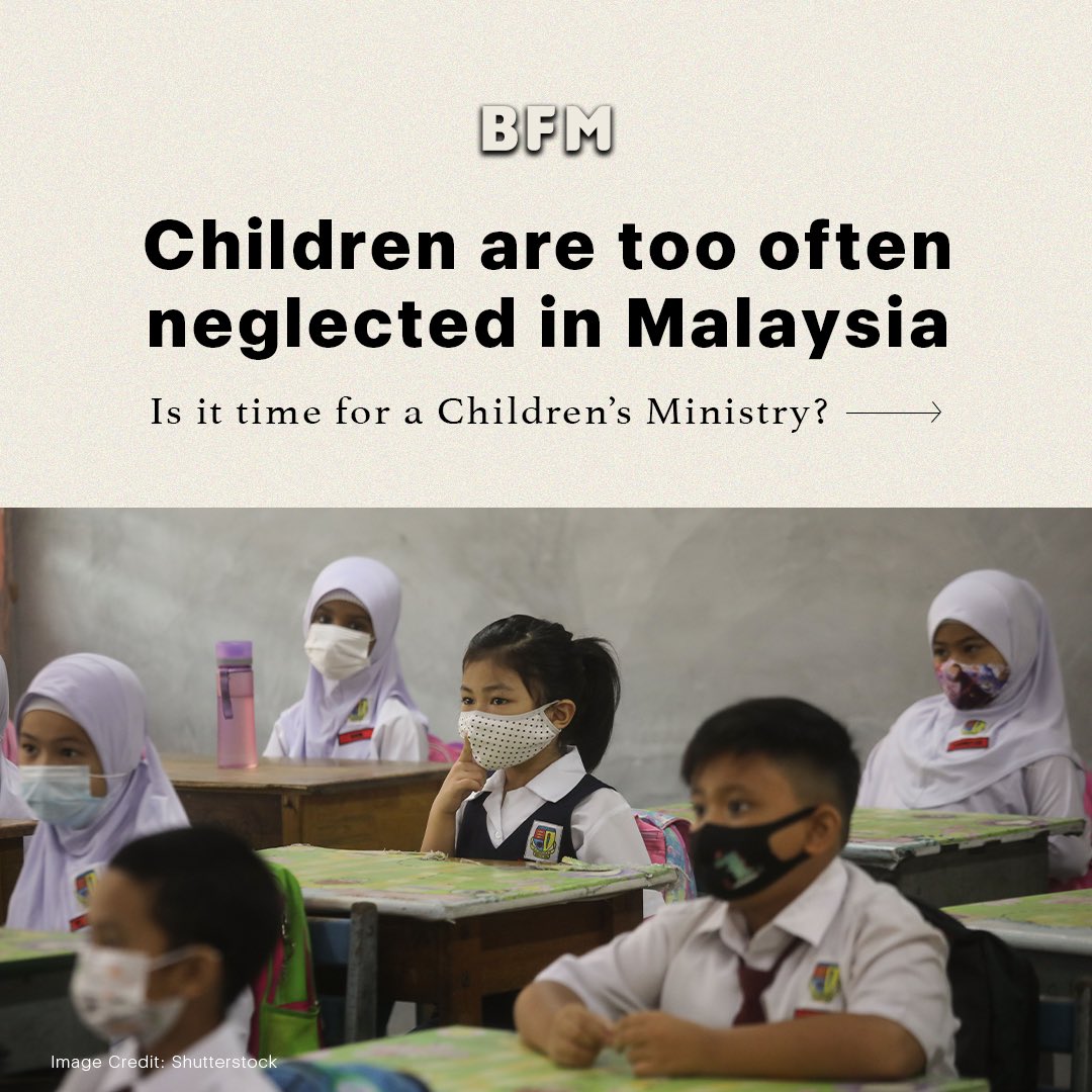 The ongoing pandemic has exposed Malaysia's systemic weaknesses when it comes to handling children's affairs. YB Hannah Yeoh discusses the necessity of having a ministry dedicated to children. 

This is a thread  ⬇ 1/8
