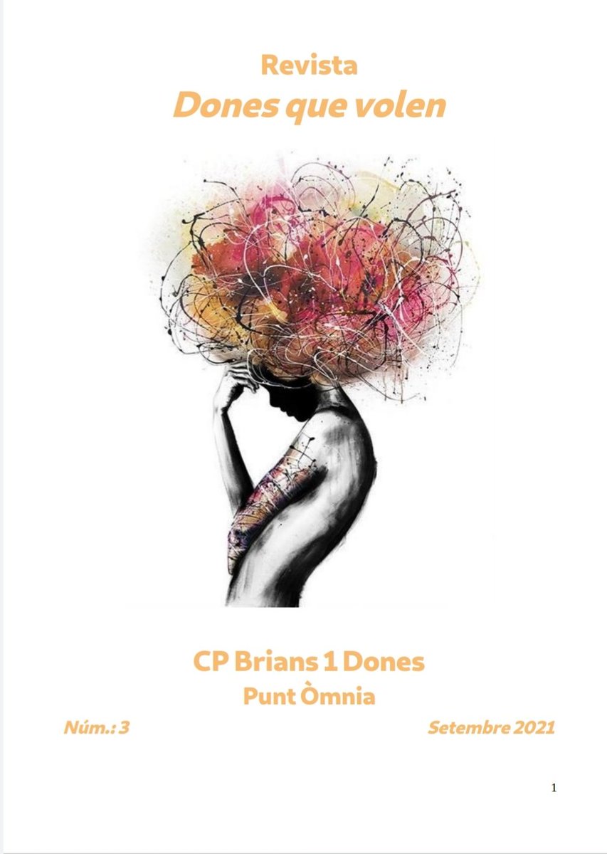 elisabetona1's tweet photo. Num 3 de la revista Dones que volen #cpbrians1 #puntomnia https://t.co/LXNFOYw5zP