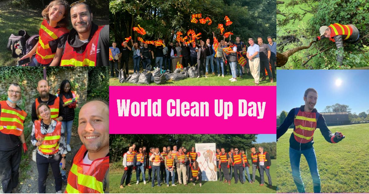 Les Solunkers ont pris de l’avance hier pour le #WorldCleanUpDay près de #Paris. Il y en a forcément un aujourd’hui près de chez vous worldcleanupday.fr #wcud