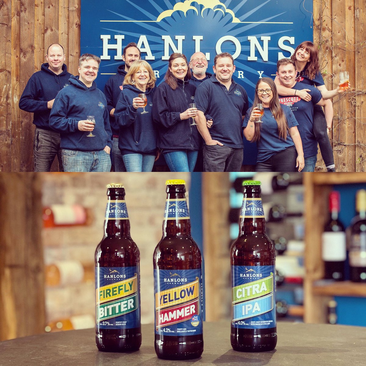 7# Hanlons Brewery – A family-run business brewing craft authentic British-made beers for the curious &amp; experienced consumer. Beer enthusiasts won’t be disappointed with many multi award-winning beers from a sessional IPA to an amber bitter to a port stout! 
#craftbeer #beerlover