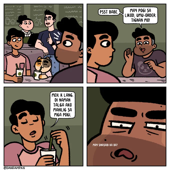 Look o may cute.

Check out the hidden panels of this episode here! 😁: https://t.co/1uSTavNSQT 