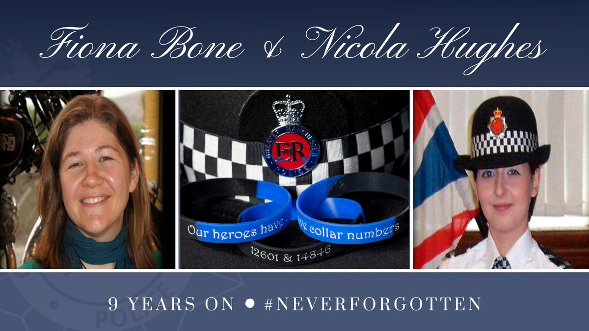 Remembering Fiona Bone and Nicola Hughes, 9 years on. #NeverForgotten