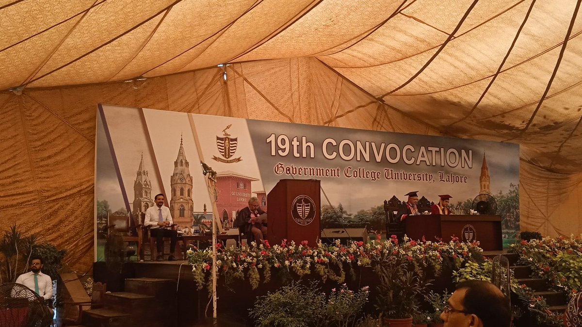 Chaudhryadeel's tweet photo. #gcul #19thconvocation #convocation #gcuniversityLahore https://t.co/0Ep8wJZKeR