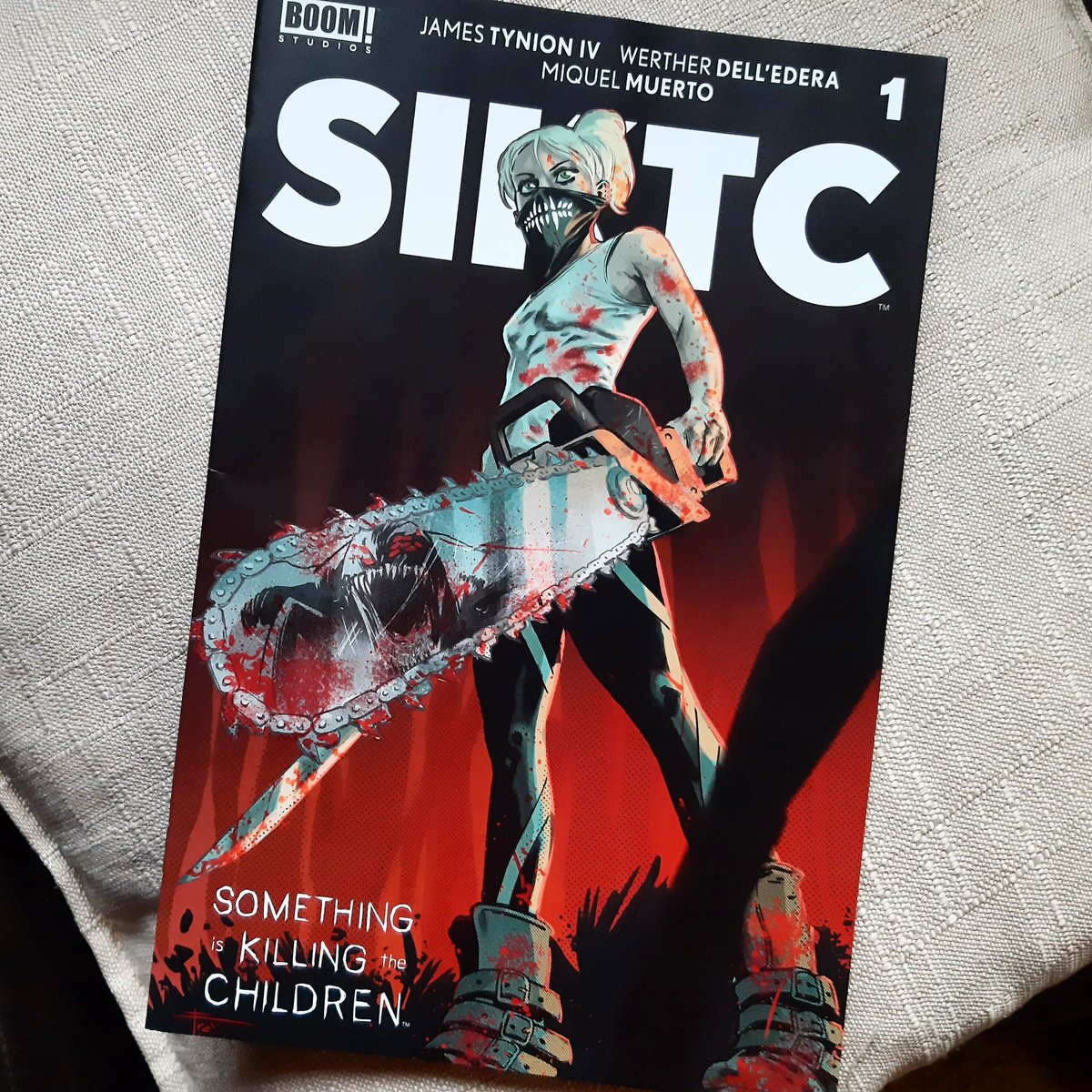 This is fun. #SIKTC #BoomStudios  #SomethingIsKillingTheChildren #JamesTynionIV #WertherDellEdera #MiquelMuerto