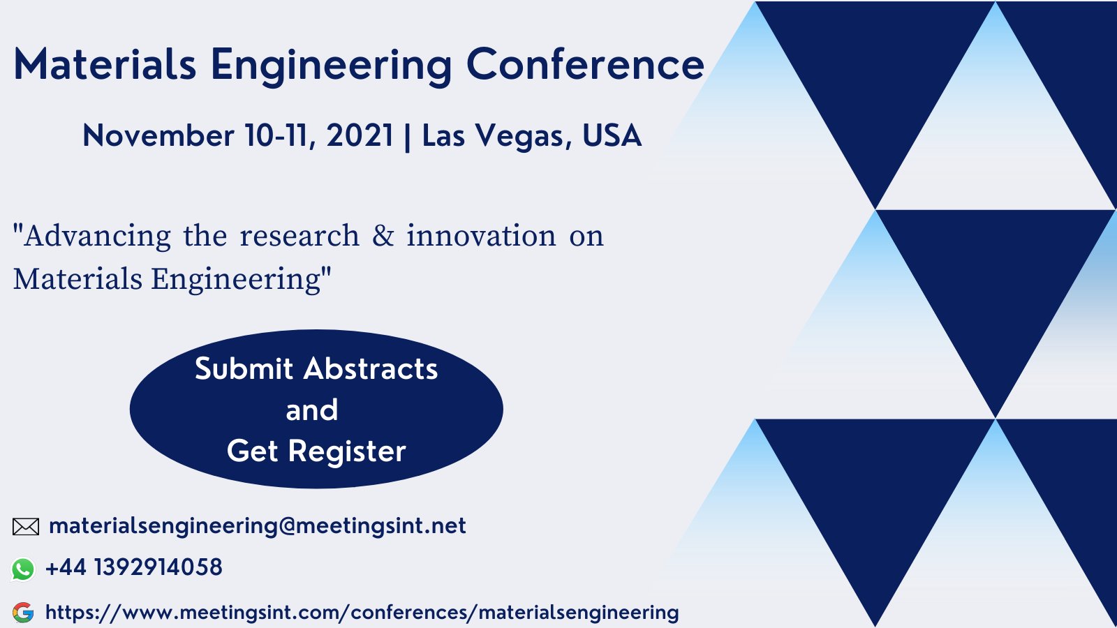 Materials Engineering Conference (Materials_eng) / Twitter