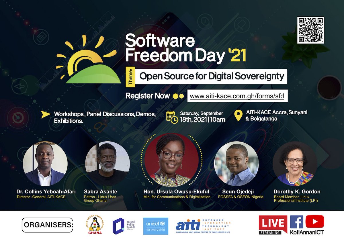 profoj_'s tweet photo. Meet me today at AITI-KACE , Accra lets celebrate #SFD21. I’ll be talking about Jitsi Open source video conferencing tool, and how we use it in @wiredtutor  for our live classes and online meetings.
Signup now : https://t.co/GhDMC2kdUu
#wiredtutor #Pulse @JoyLearningTV @jitsinews https://t.co/kemcFb7AlZ