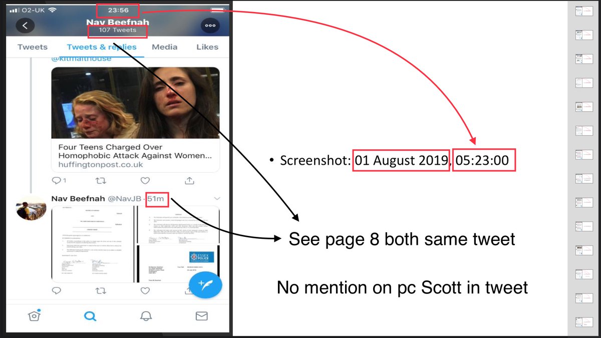 another example by DC Michael EVANS 73987 <a href="/Essexpoliceuk/">Essex Police</a>

Exhibit to pervert the course of justice by @EPColchester. Same tweet different dates, faked evidence known to Essex PSD. 

<a href="/BJH251/">Chief Constable BJ Harrington QPM - Essex Police</a> @ACCAndyProphet <a href="/EssexPFCC/">EssexPFCC</a> still no action or response

<a href="/ukblm/">Black Lives Matter UK (inactive)</a> <a href="/StopWatchUK/">StopWatch UK</a> <a href="/PoliceChiefs/">National Police Chiefs' Council (NPCC)</a>