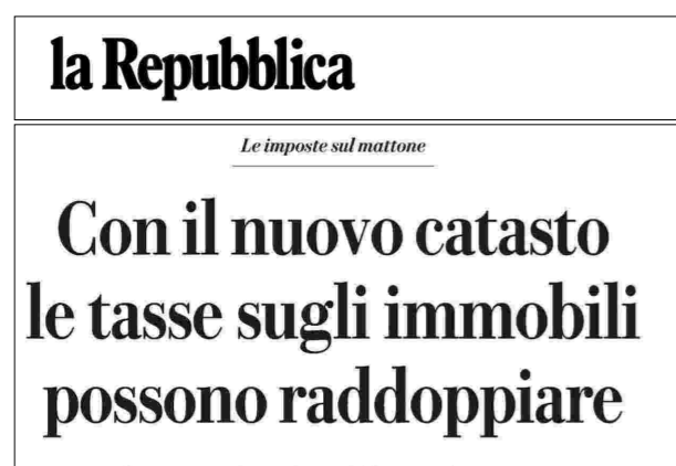 gspazianitesta's tweet photo. Ah, è Repubblica, non quei bastian contrari di Confedilizia https://t.co/PClz1N5cSS